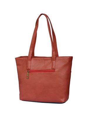 red leatherette regular handbag - 15123965 - Standard Image - 2