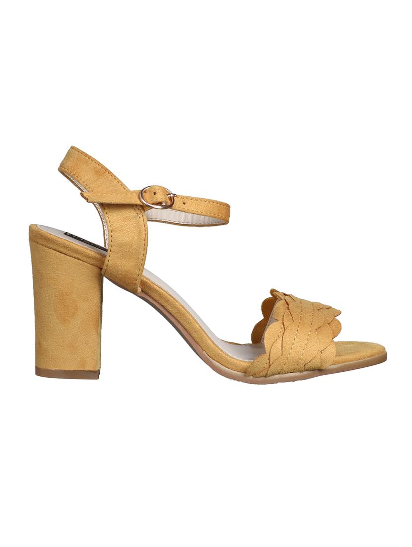 yellow ankle strap sandal - 15124854 - Zoom Image - 2