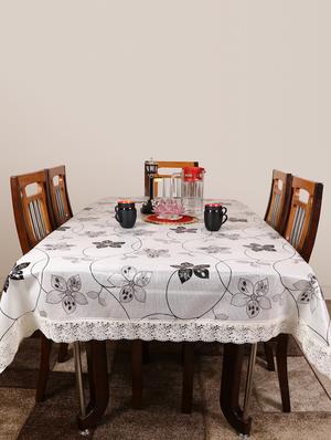 Table Cover Anti Skid, PVC, 4 Seater, Pack of 1 - 15125059 - Standard Image - 2