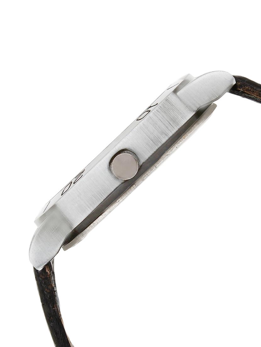 laurex round dial leatherette strap watch - 15125101 - Zoom Image - 2