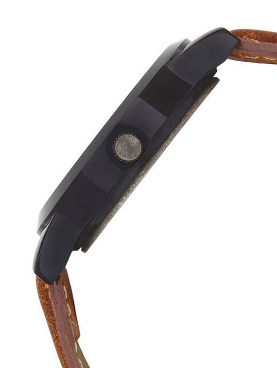 Shunya New Look Fashionable Stylish Leather Men Watch Watch - For Men - 15128198 - Zoom Image - 2