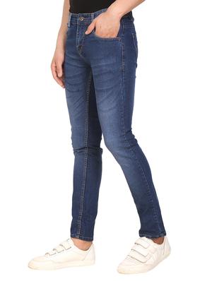 blue denim washed jeans - 15128355 - Standard Image - 2