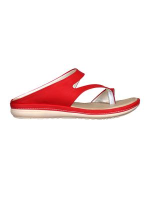 red one toe sandal - 15128373 - Standard Image - 2