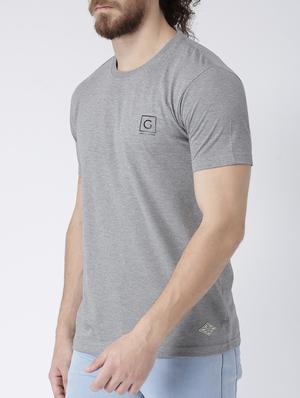 grey solid t-shirt - 15133855 - Standard Image - 2