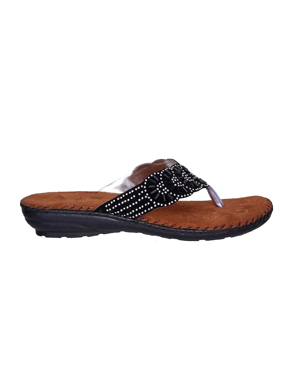 black toe separator slippers - 15135292 - Zoom Image - 2
