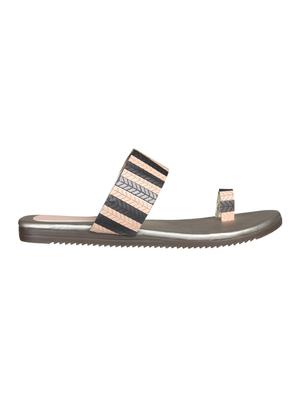 grey one toe sandal - 15135314 - Standard Image - 2