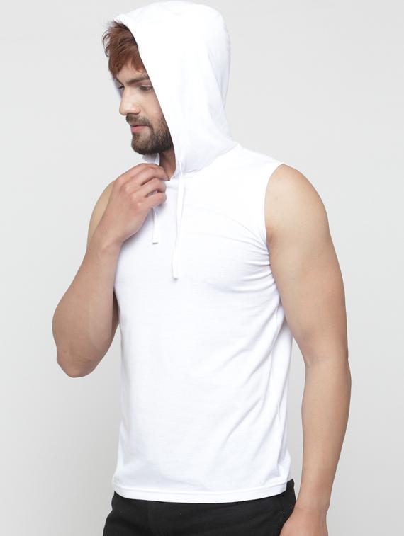 white cotton t-shirt - 15135381 - Zoom Image - 2