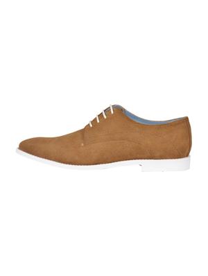 tan suede lace-up derby - 15135984 - Standard Image - 2