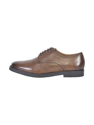 tan leather lace-up derby - 15135998 - Standard Image - 2