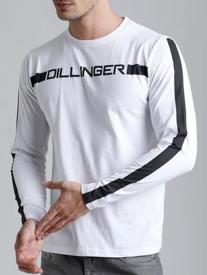 white cotton chest print tshirt - 15136161 - Standard Image - 2