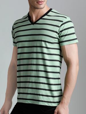 black striped t-shirt - 15136196 - Standard Image - 2