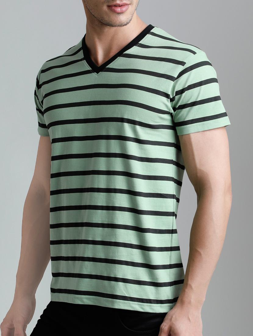 black striped t-shirt - 15136196 - Zoom Image - 2