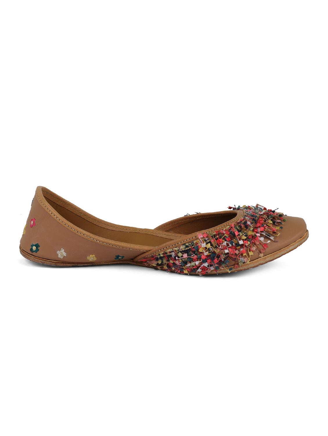 tan slip on jutis - 15136687 - Zoom Image - 2