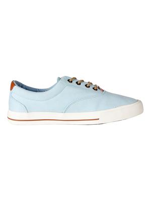 blue canvas lace up sneaker - 15139930 - Standard Image - 2