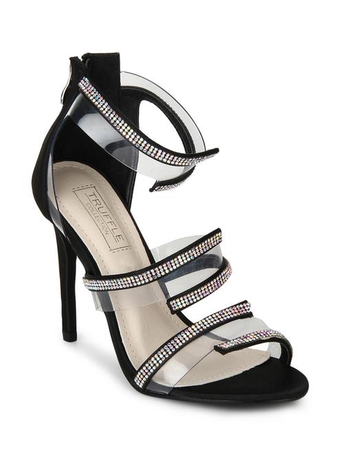 black patent leather closed back sandals - 15144708 - Standard Image - 1
