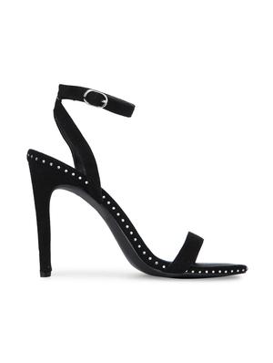 black patent leather ankle strap sandals - 15144730 - Standard Image - 2