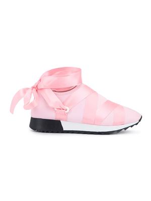 pink patent leather laceup sneakers - 15144801 - Standard Image - 2