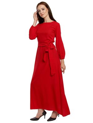 Self Tie Waist maxi dress - 15148076 - Standard Image - 2