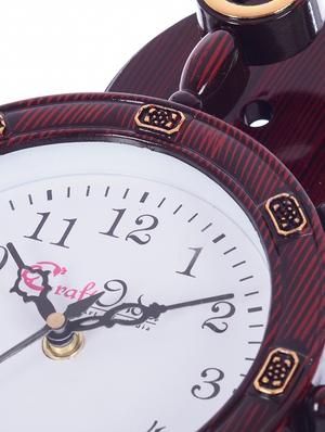 Decorative Retro Anchor Brown Pendulum Wall Clock - 15148930 - Standard Image - 5