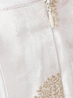 Foil printed flared skirt - 15149825 - Standard Image - 5