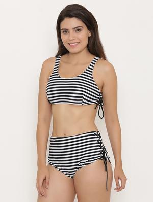 black striped bikini - 15151211 - Standard Image - 2
