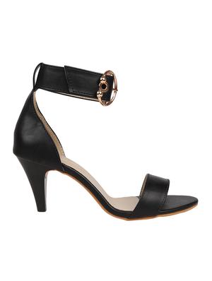 black ankle strap sandal - 15153160 - Standard Image - 2