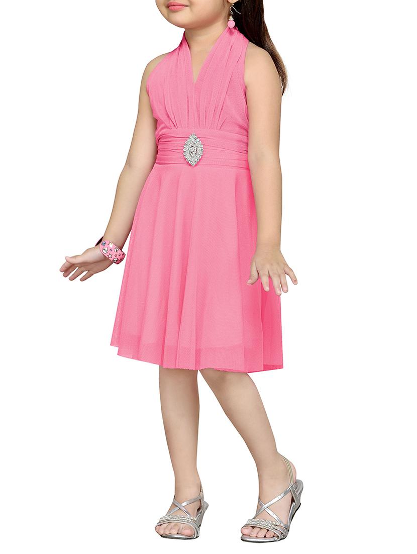 pink net frock - 15158983 - Zoom Image - 2
