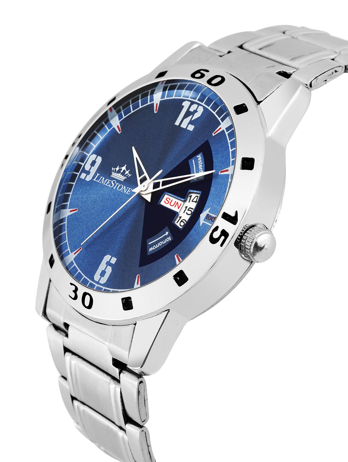 LimeStone Avengers Day and Date Functioning Analog Watch for Boys/Men - 15159622 - Zoom Image - 2