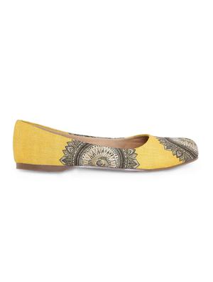 yellow slip on ballerina - 15163609 - Standard Image - 2
