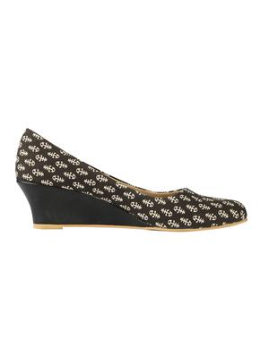 black slip on wedge - 15163638 - Standard Image - 2