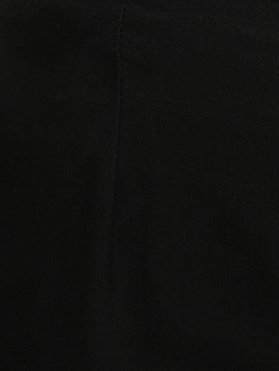 black cotton trouser - 15164775 - Zoom Image - 5