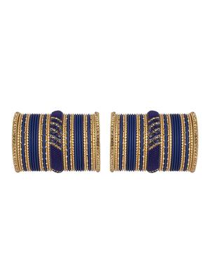 blue metal bangle - 15166022 - Standard Image - 2
