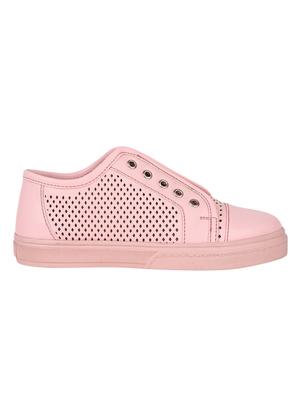 pink leatherette sneaker - 15168457 - Standard Image - 2