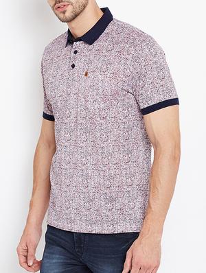 pink cotton all over print tshirt - 15168948 - Standard Image - 2