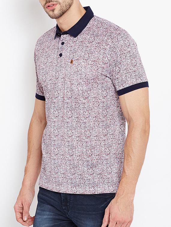 pink cotton all over print tshirt - 15168948 - Zoom Image - 2