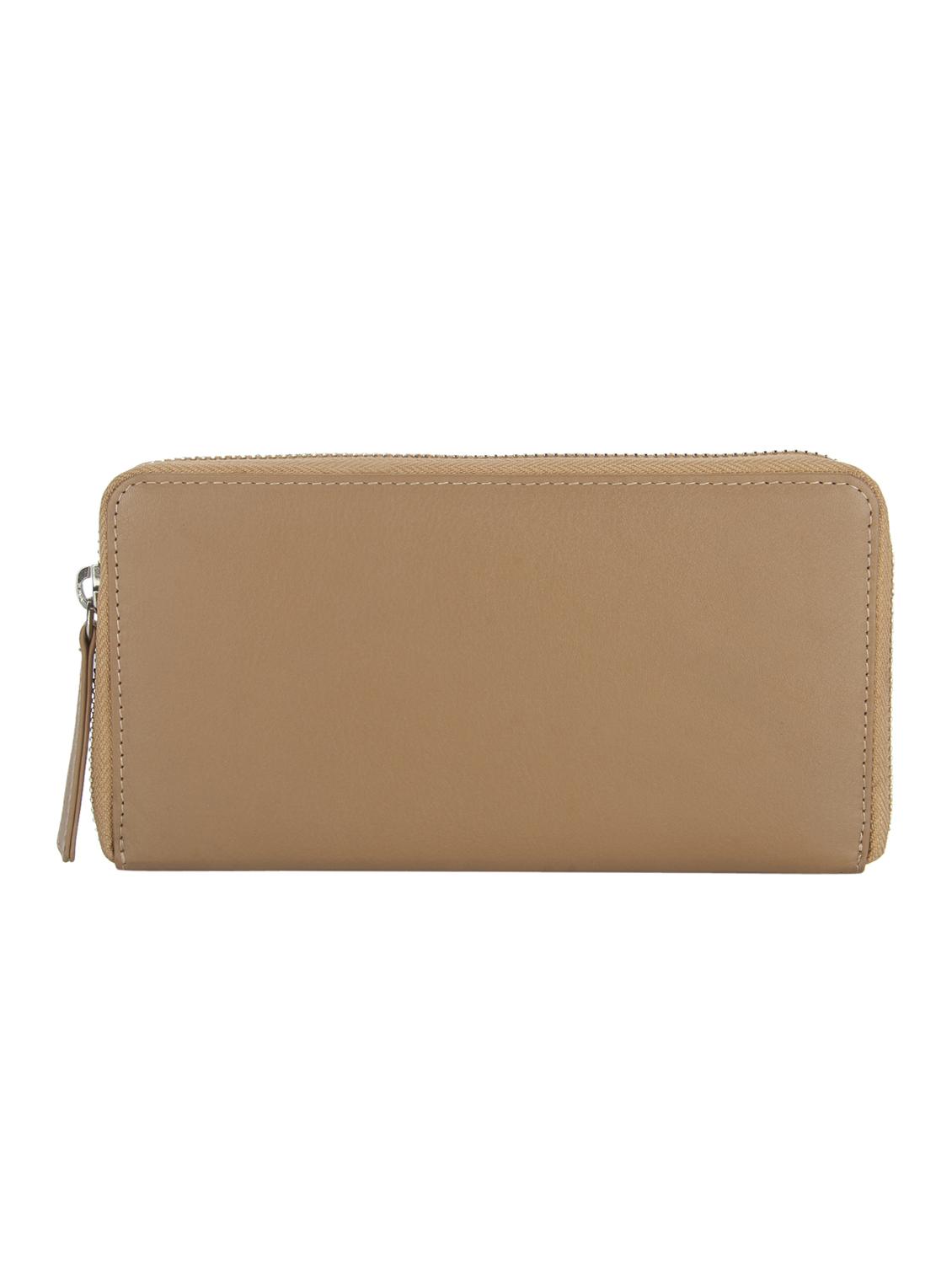 beige leather wallet - 15169209 - Zoom Image - 2