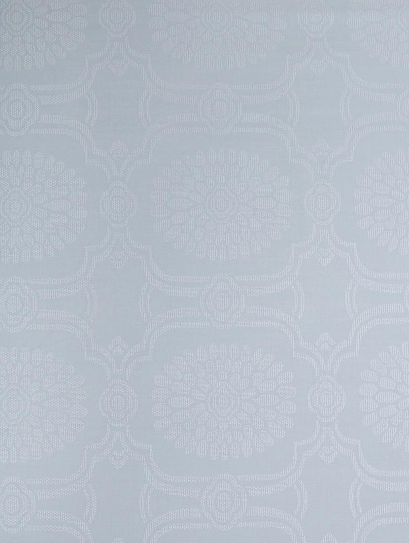 350 TC 100% Cotton Damask Abstract Design, Storm Grey Color, Pair Of Regular Size Pillow Covers - 15170331 - Zoom Image - 2