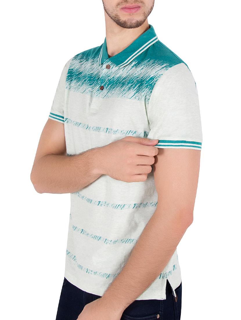 grey cotton all over print tshirt - 15171676 - Zoom Image - 2