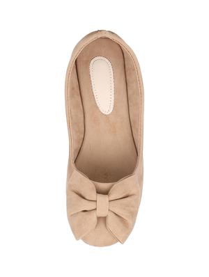 beige slip on ballerina - 15171828 - Standard Image - 5
