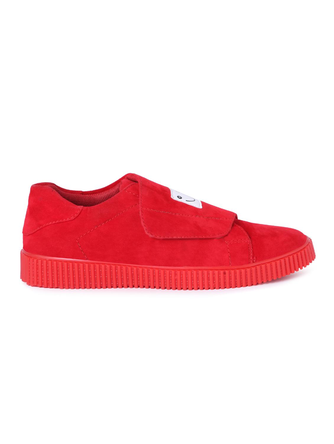 red Suede casual slipon - 15172881 - Zoom Image - 2