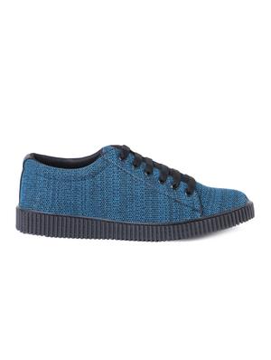 blue Mesh lace up sneaker - 15172888 - Standard Image - 2