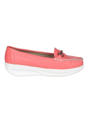 red resin slip on loafers - 15173449 - Standard Image - 2