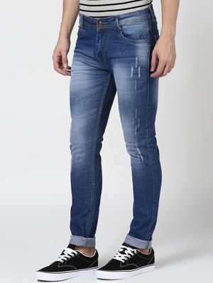 blue denim ripped jeans - 15175242 - Standard Image - 2