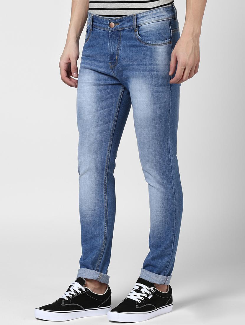 blue denim washed jeans - 15175249 - Zoom Image - 2