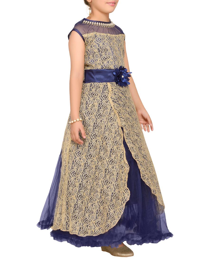 blue net gown - 15175584 - Zoom Image - 2