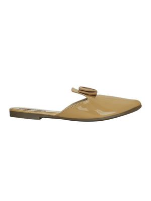 beige faux leather mules sandals - 15177297 - Standard Image - 2