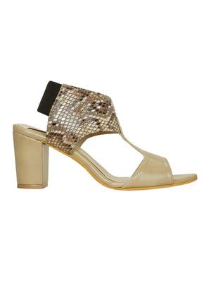 beige back strap sandal - 15177313 - Standard Image - 2
