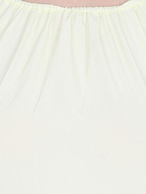 yellow solid crepe a-line dress - 15180497 - Standard Image - 5