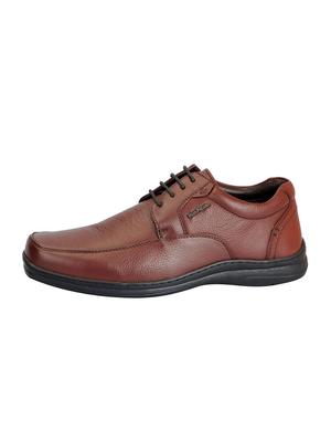 tan Leather lace-up derby - 15181867 - Standard Image - 2