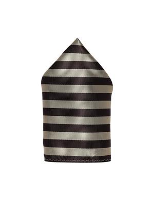 brownbeige polyester pocketsquare - 15183731 - Standard Image - 2